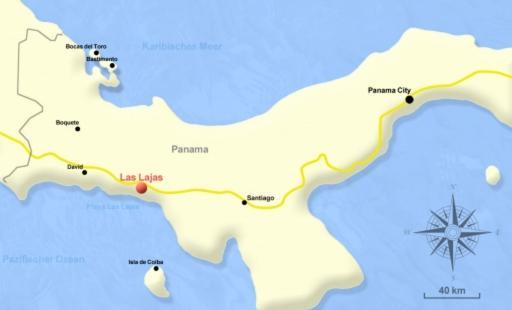 Hostal Casa Las Lajas Las Lajas  Eksteriør bilde